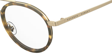 Premium Men 7th Street Eyeglasses: 7A 080 - Gold Havana - SpecSMART Eye Clinic (Zoom View)